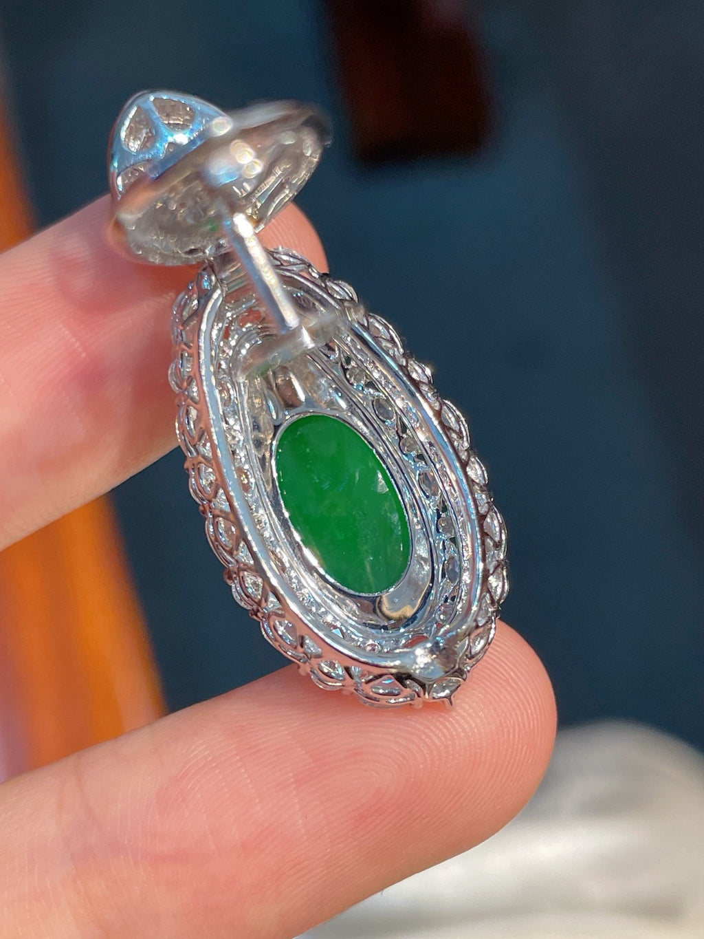 Mặt dây phúc qua dương lục hoàn hảo mạ vàng 18k không bớt giá khuyến nghị mạnh (wg0022821)